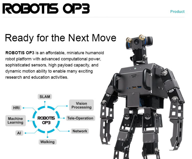 New Robotis OP3 - Cyber Robotics
